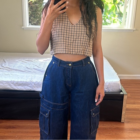 MAISON CLEO CROP VEST - Picture 4 of 8